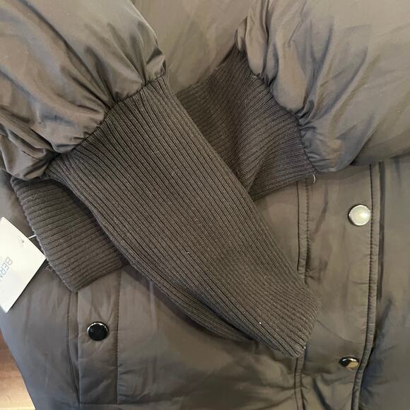 NEW Bernardo Washington SQ Hooded Puffer Jacket Black Coat Size Small - Picture 6 of 15